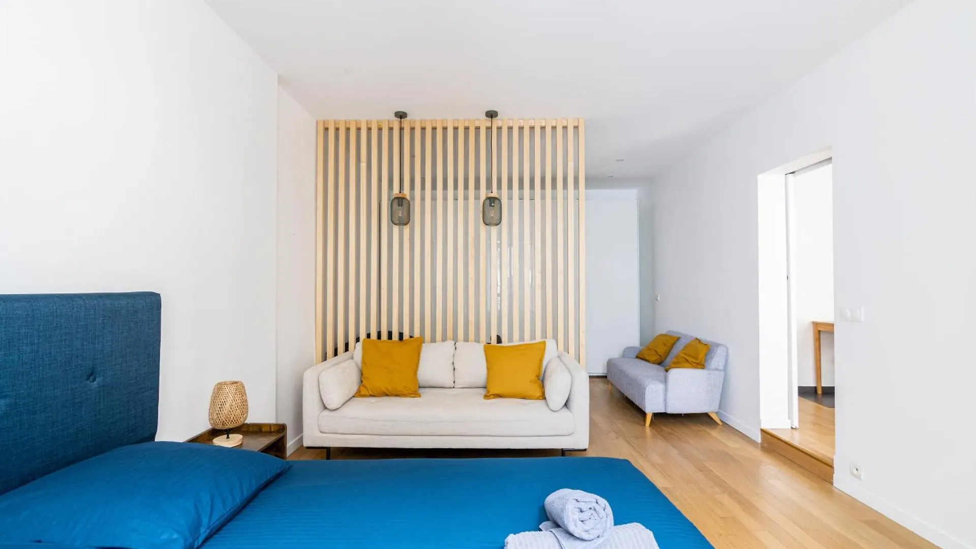 Luxurious 1 Bedroom Republique Vinaigriers Free Netflix * Párizs