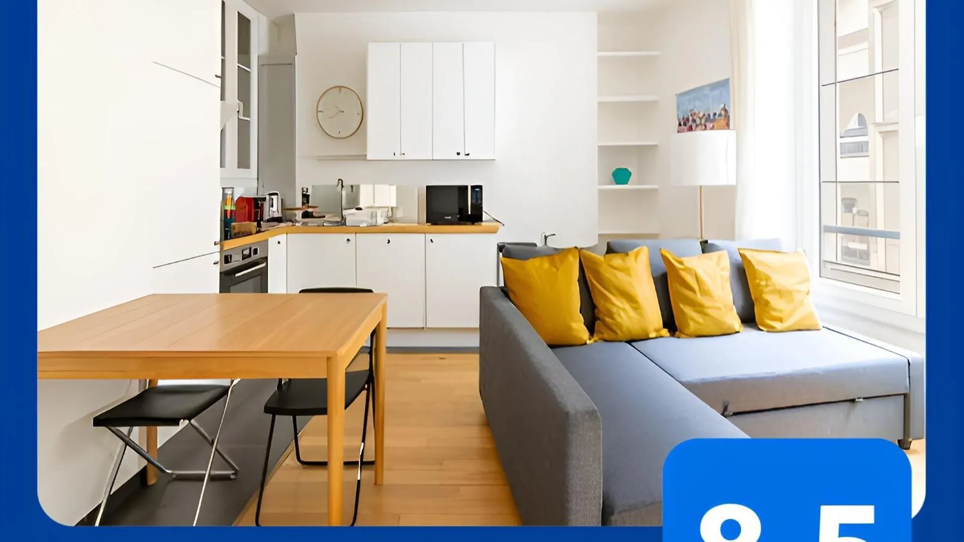 Luxurious 1 Bedroom Republique Vinaigriers Free Netflix Apartment *
